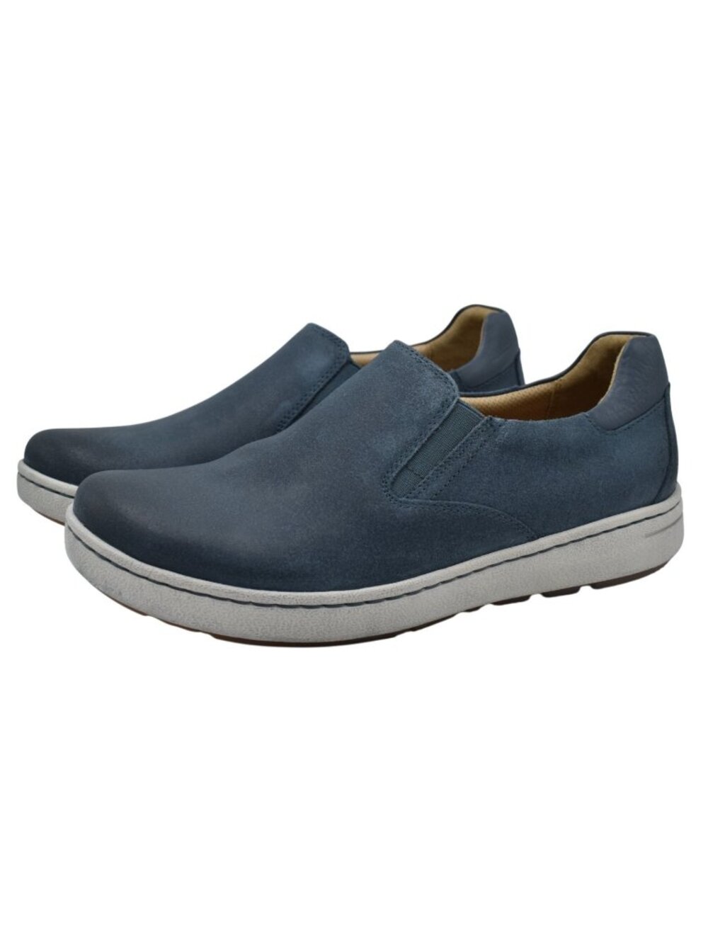 Dansko Men Size EU 42 Trent Burnished Suede Denim Slip On Comfort Sneakers Shoes